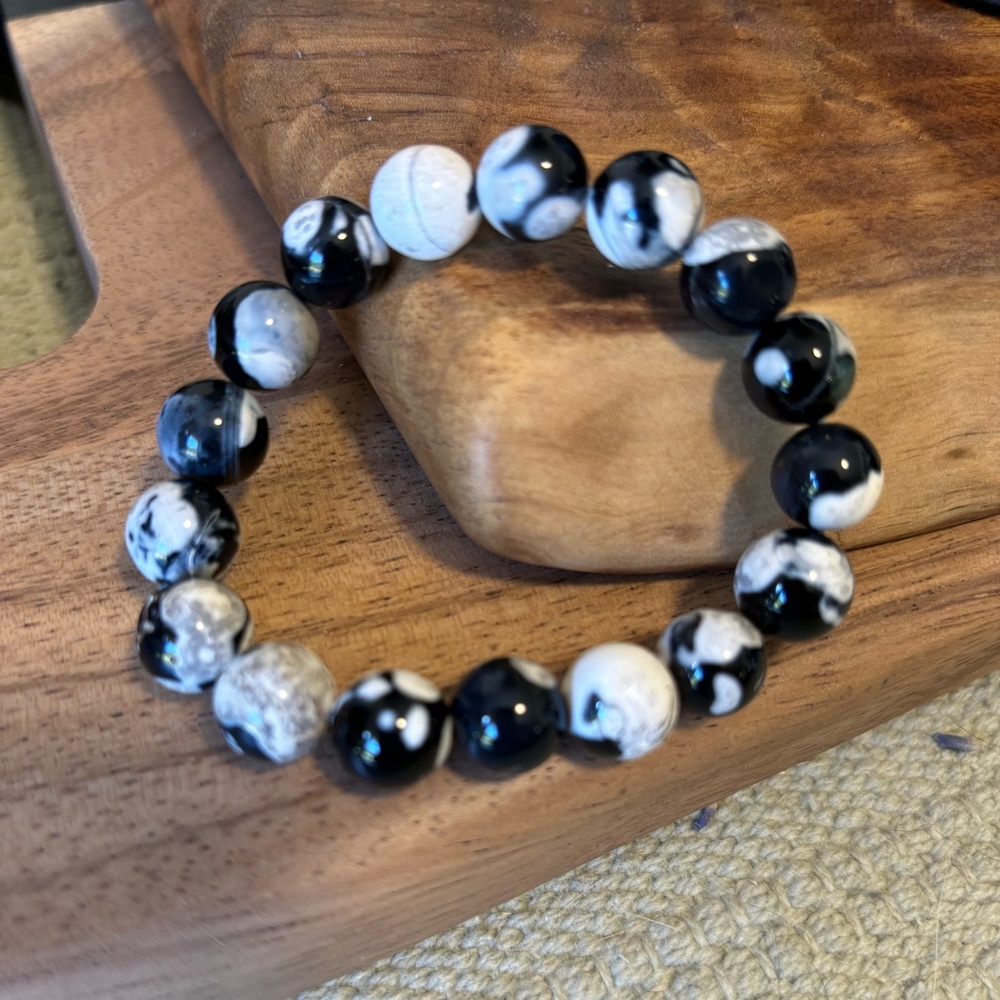 Crystal bracelet.
